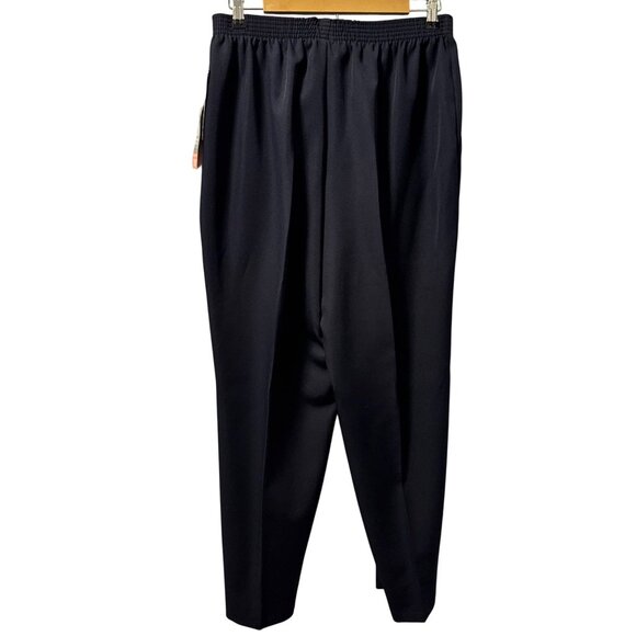 Briggs Womens Stretch Pants 16W Easycare Washable Navy Blue pants. NWT - Picture 9 of 12